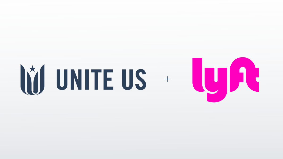 Unite Us and lyft logos